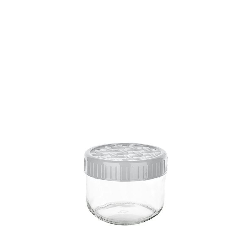 Lattice Jar with lid 300ml-KC-157