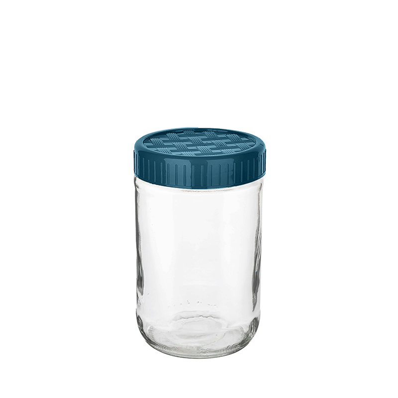 Lattice Jar with lid 660ml-KC-162