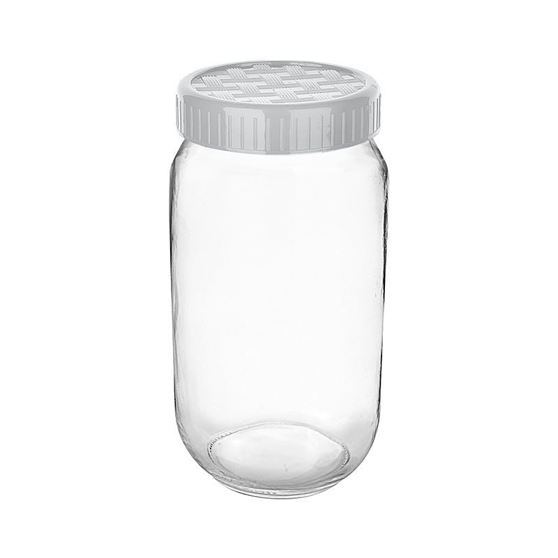 Lattice Jar with lid 1000ml-KC-166
