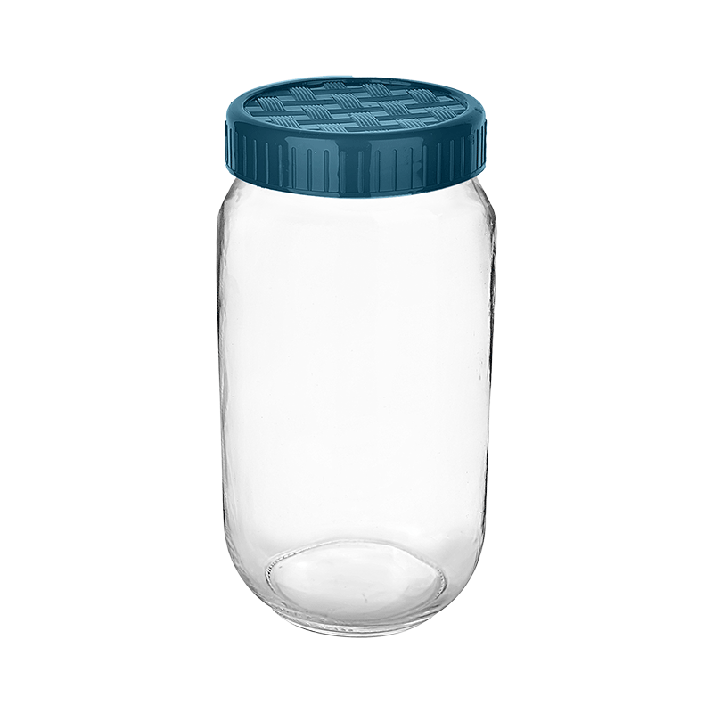 Lattice Jar with lid 1000ml-KC-166
