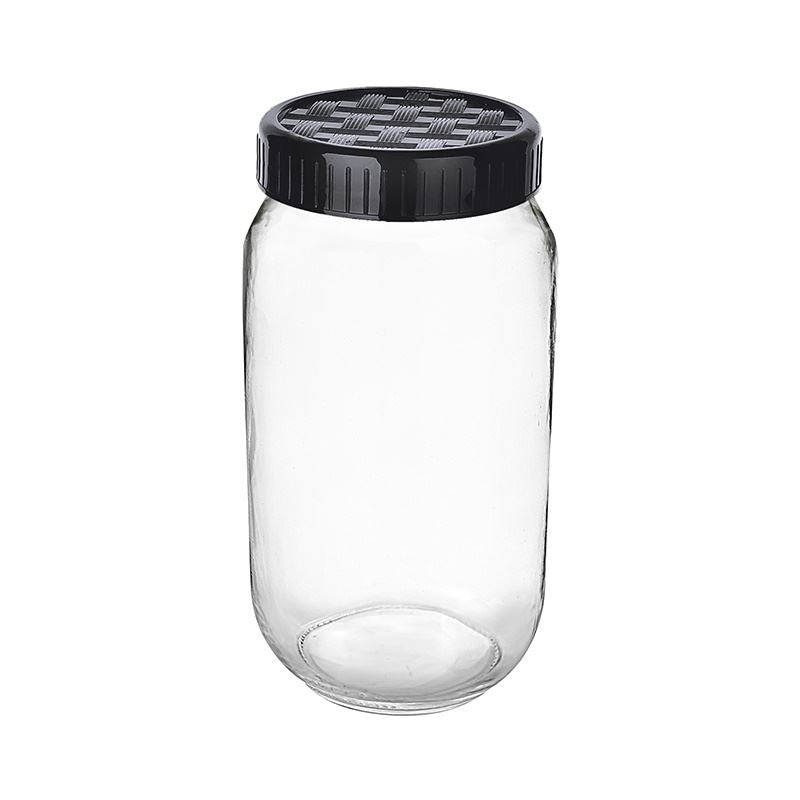 Lattice Jar with lid 1000ml-KC-166
