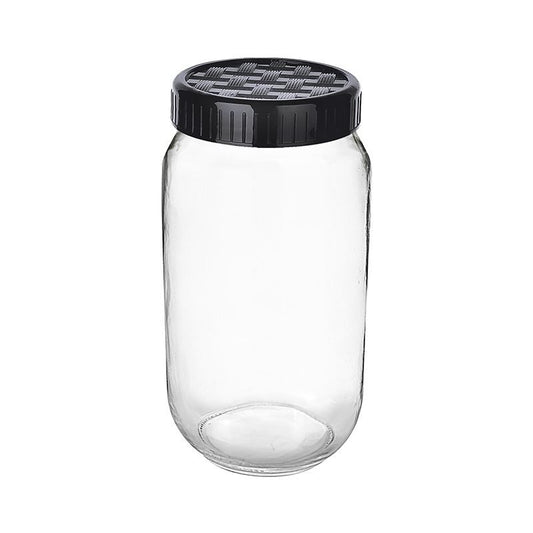 Lattice Jar with lid 1000ml-KC-166