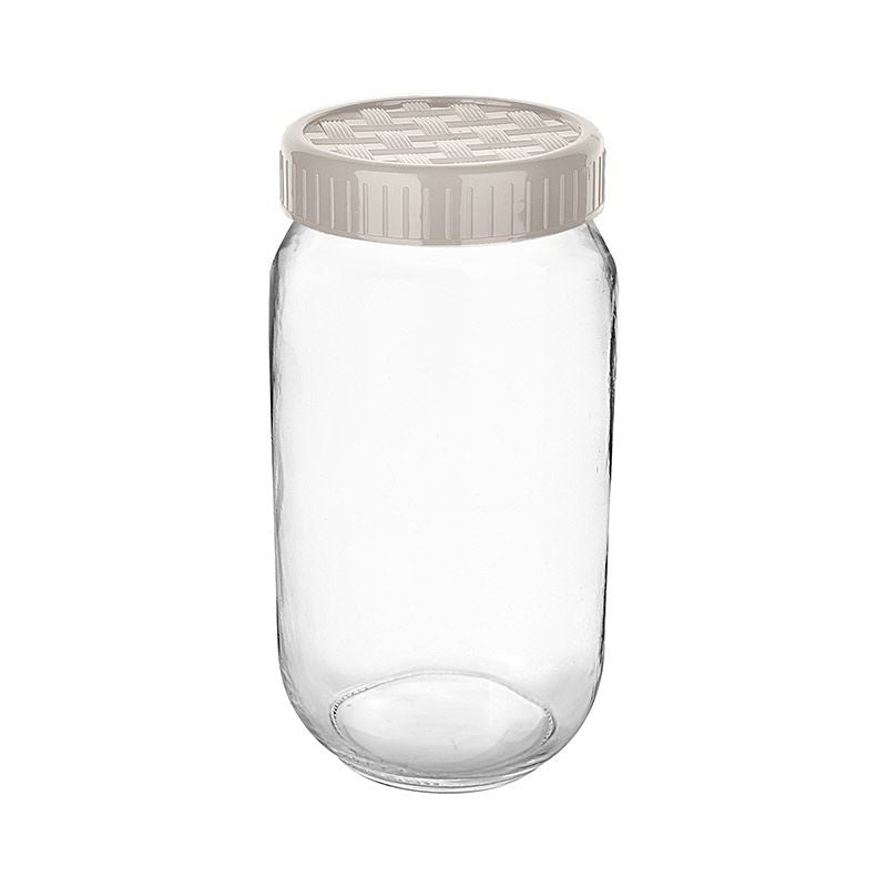 Lattice Jar with lid 1000ml-KC-166