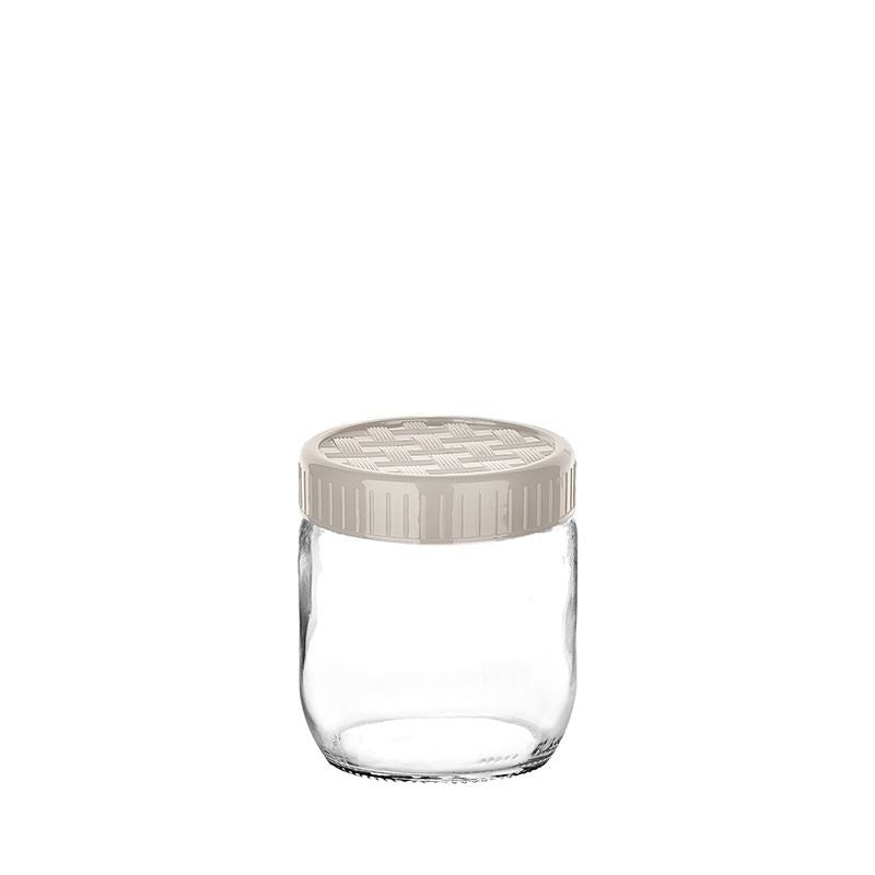Lattice Jar with lid 425ml-KC-185