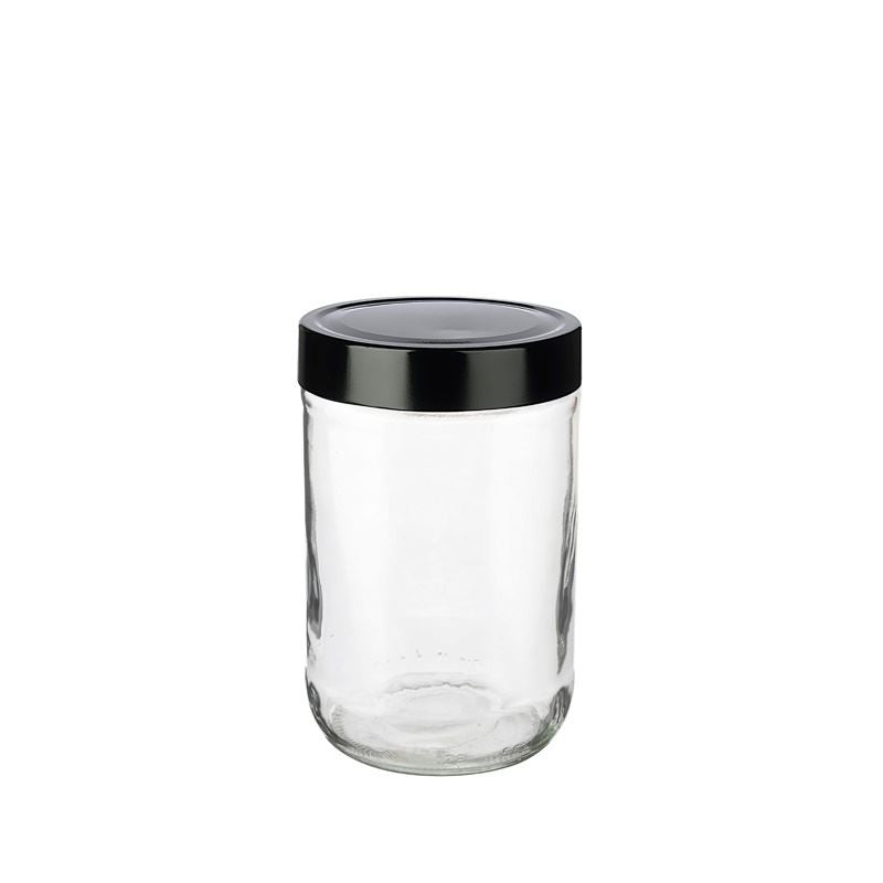 MINNT JAR WITH LID (BLACK / BRONZE)660ML-KC-268