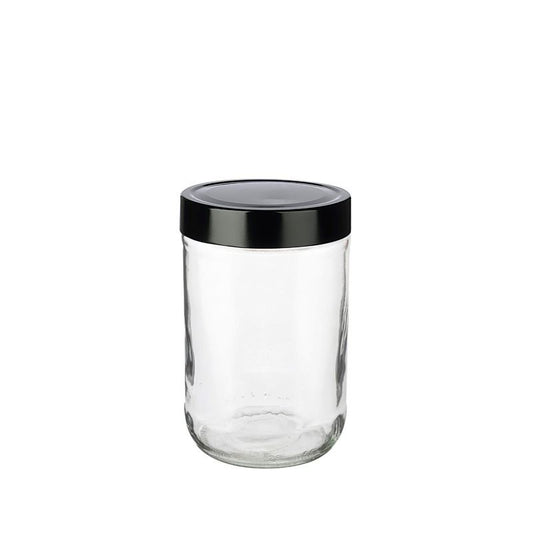 MINNT JAR WITH LID (BLACK / BRONZE)660ML-KC-268
