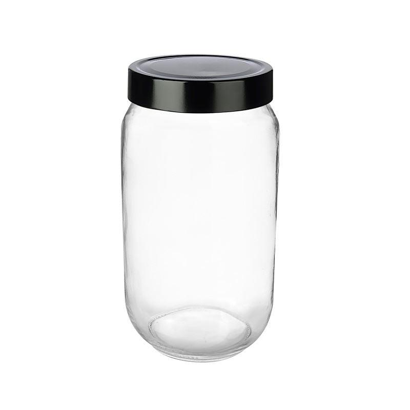 MINNT JAR WITH LID (BLACK / BRONZE)1000ML-KC-270