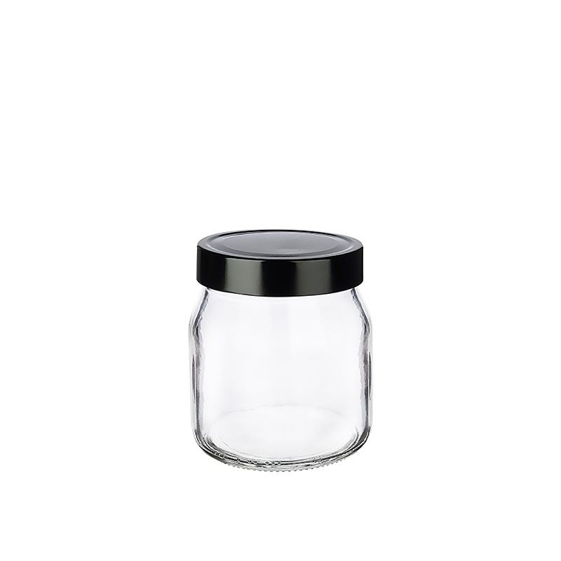 MINNT JAR WITH LID (BLACK / BRONZE)500ML-KC-271