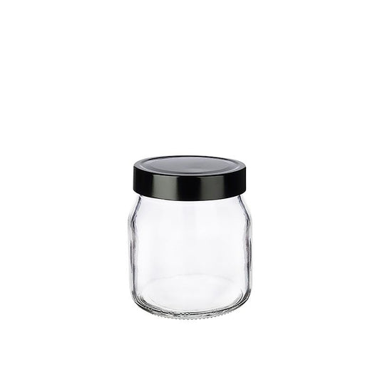 MINNT JAR WITH LID (BLACK / BRONZE)500ML-KC-271