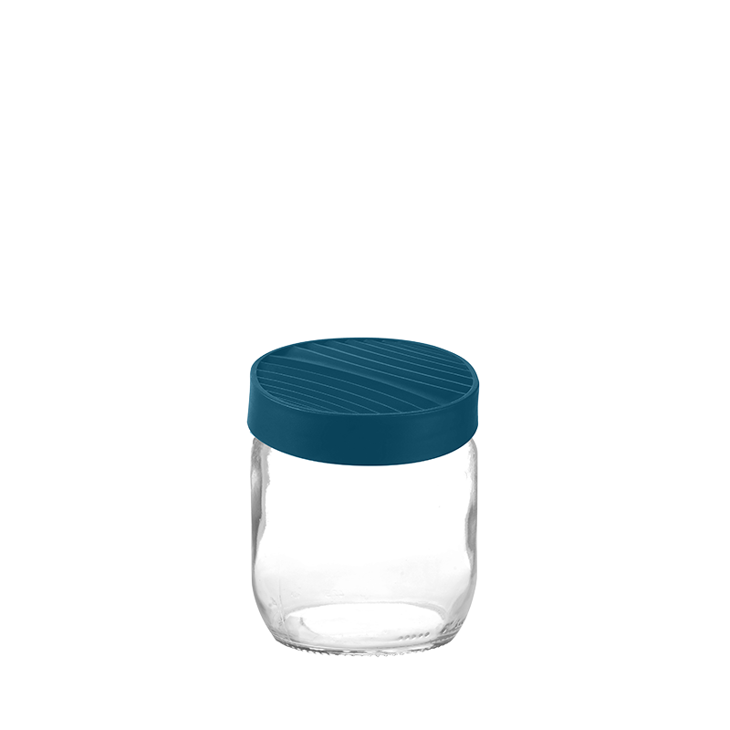 MOOD JAR WITH LID (BLACK / TURQUOISE / COFFEE / GREY)425ML-KC-281