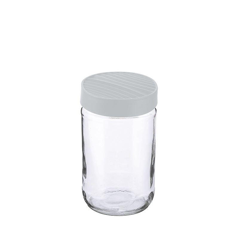 MOOD JAR WITH LID (BLACK / BLUE / COFFEE / GREY)660ML-KC-283