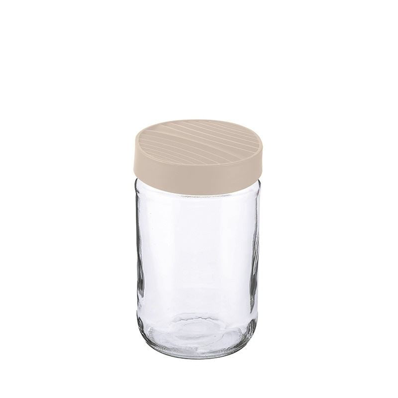 MOOD JAR WITH LID (BLACK / BLUE / COFFEE / GREY)660ML-KC-283