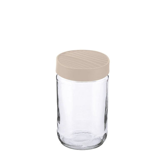 MOOD JAR WITH LID (BLACK / BLUE / COFFEE / GREY)660ML-KC-283