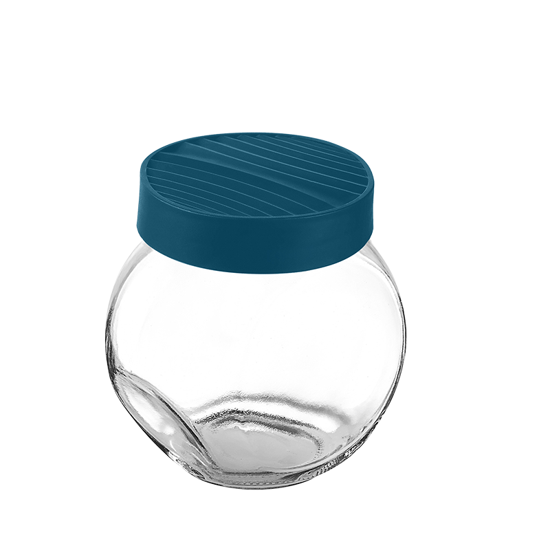 MOOD JAR WITH LID (BLACK / TURQUOISE / COFFEE / GREY)750L-KC-286