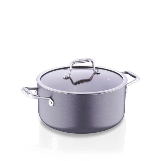 Korkmaz Boena Casserole with Glass Lid 28x14.5cm- A3953