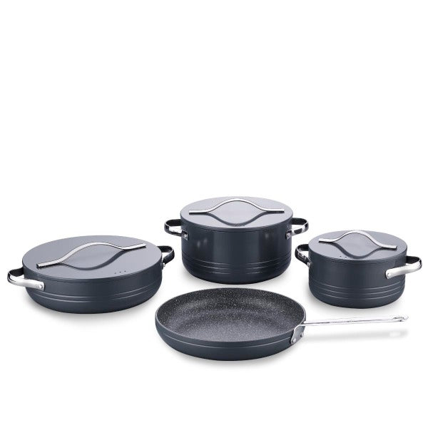 Korkmaz Linea Plus Cosmica 7pcs Cookware Set - A2620-2