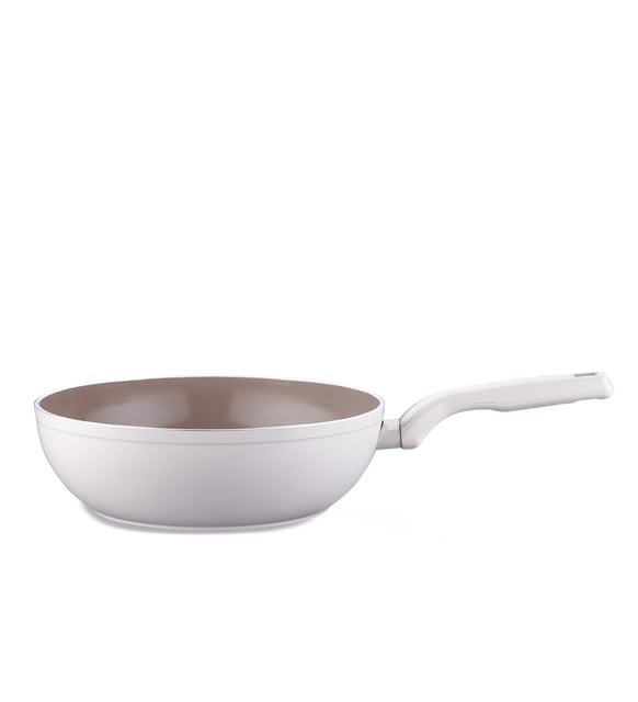 Korkmaz Ornella Sera Wok Vanilla 28x8.5cm- A3985