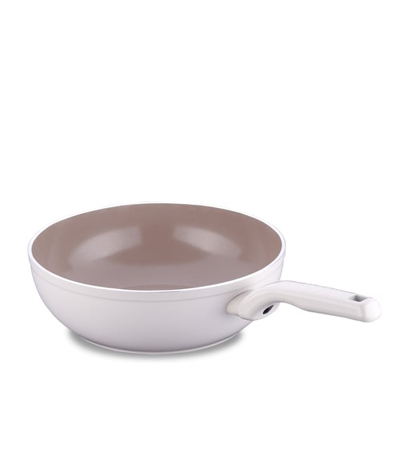 Korkmaz Ornella Sera Wok Vanilla 28x8.5cm- A3985