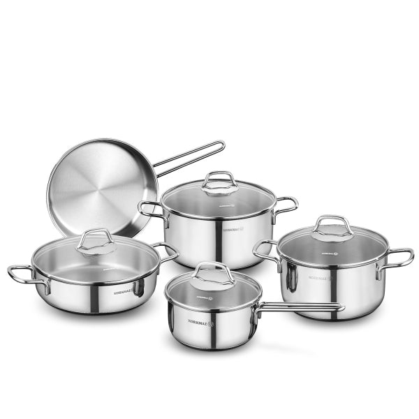 Korkmaz Astron 8 pcs Cookware Set- A2055