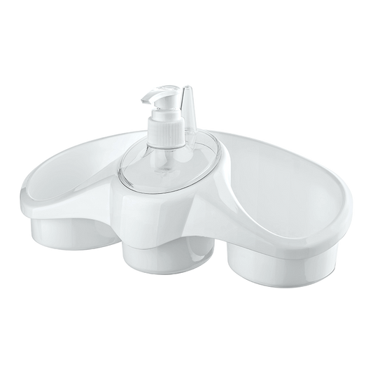 SOAP DISPENSING SPONGE HOLDER 265x132x132MM-TP-653