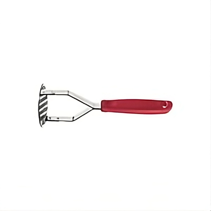 Tramontina Utilitá Stainless-Steel Potato Masher with Red Polypropylene Handle-25655/170