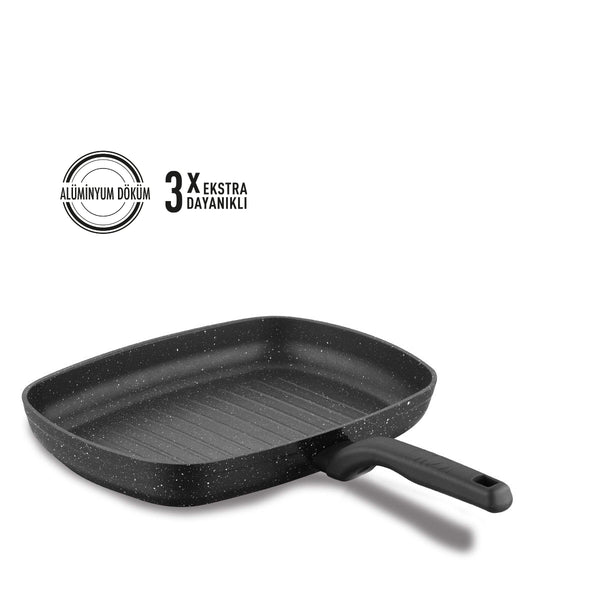 Korkmaz Ornella Aluminium Rectangle Grill Frying pan 35x25cm - A1121 ...