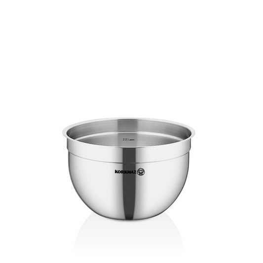 Korkmaz Proline Gastro Mixing Bowl 20 x 13 cm (Satin) - A2776